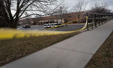 Crime scene tape continues to be stretched around Abundant Life Christian School as police continue to investigate.