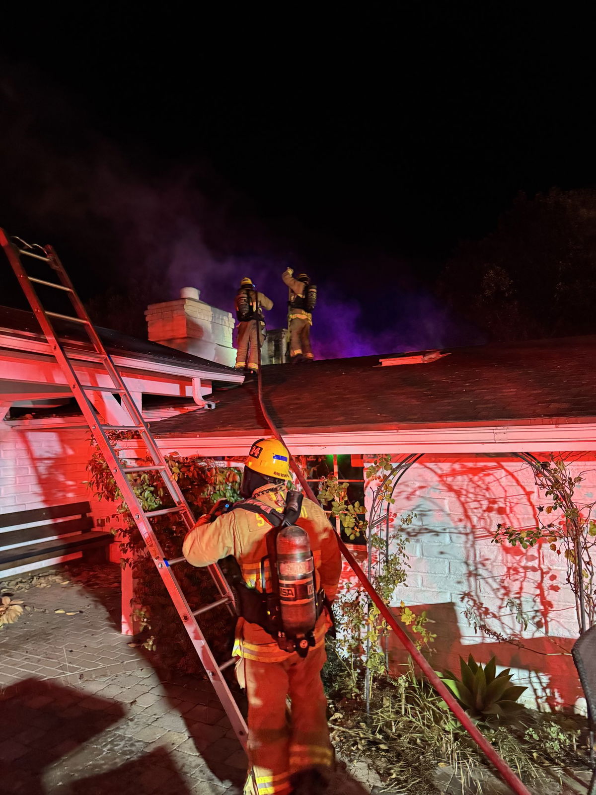 Fire damages former site of Sear Steakhouse in Solvang