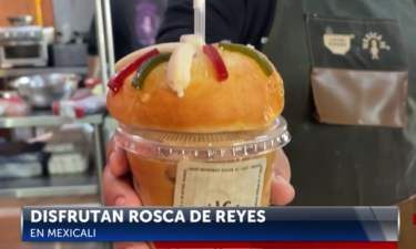 Disfrutan Rosca de Reyes de diferentes formas en Mexicali