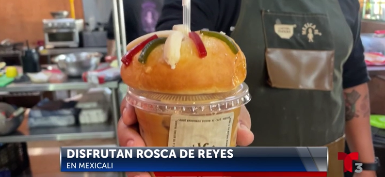 Disfrutan Rosca de Reyes de diferentes formas en Mexicali