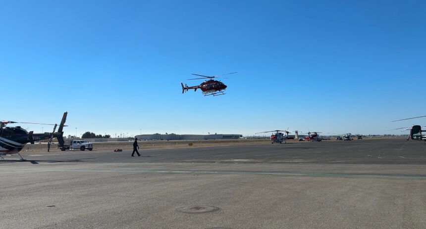 Camarillo Airport plays crucial role in firefighting efforts across southern California