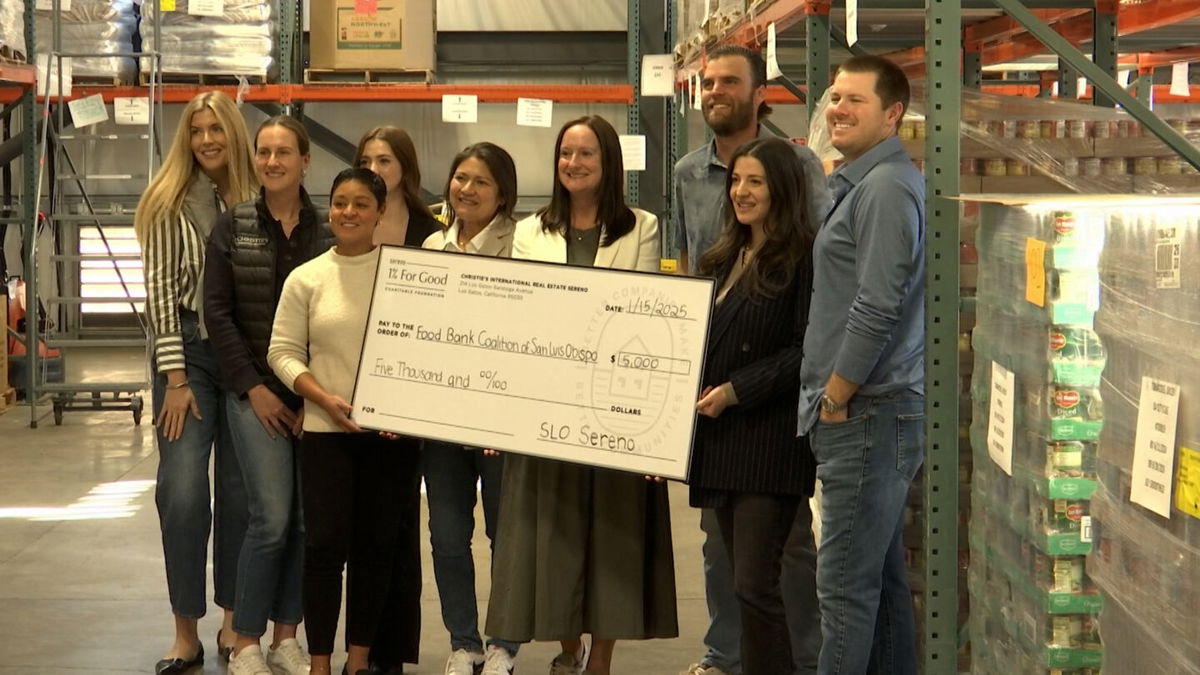 SLO Food Bank receives donation from 