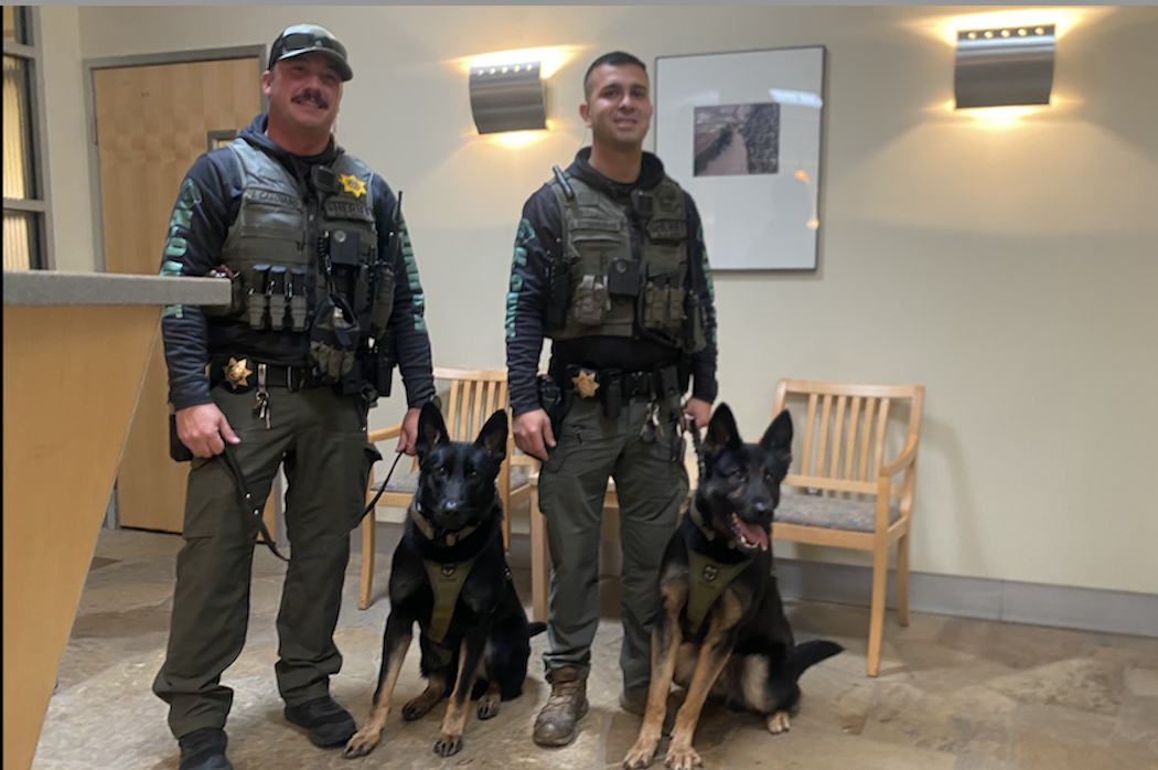 Santa Barbara County now has new K9's through a community donation.
