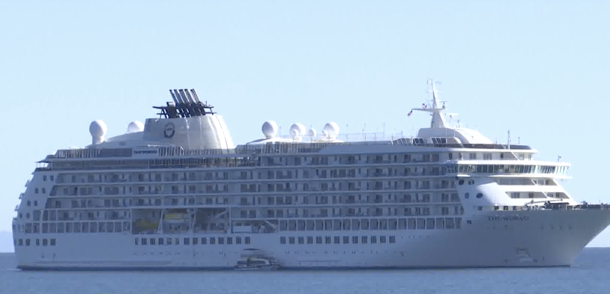 The first cruise of 2025 arrived Friday in Santa Barbara