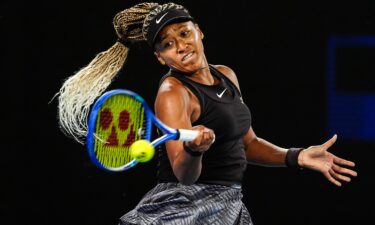 Naomi Osaka faced Caroline Garcia for the second straight year in the first round of the Australian Open.