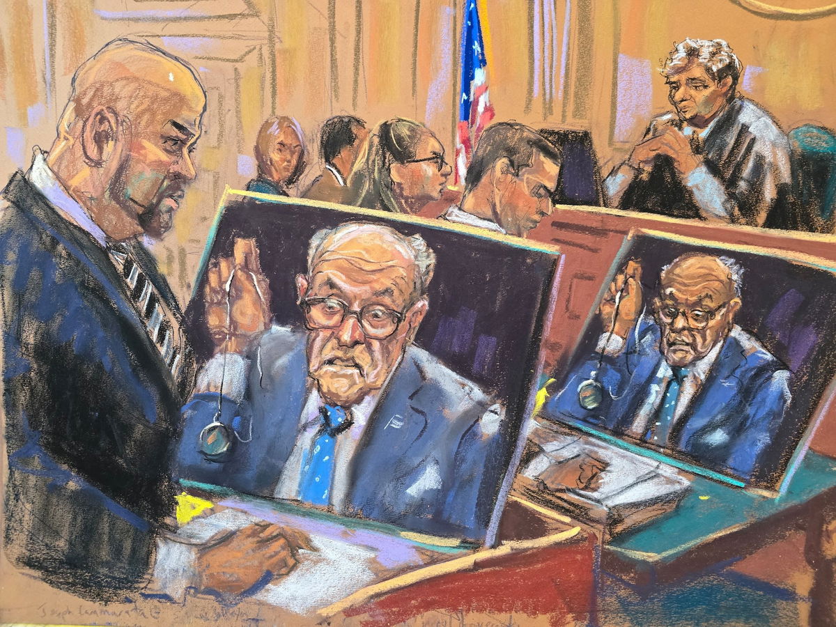 Rudy Giuliani held in contempt in case brought by two former