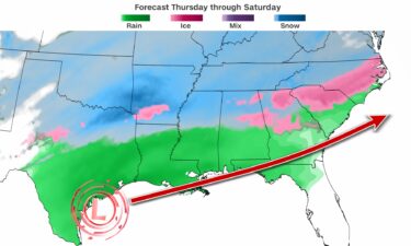 A potent winter storm will spread snow