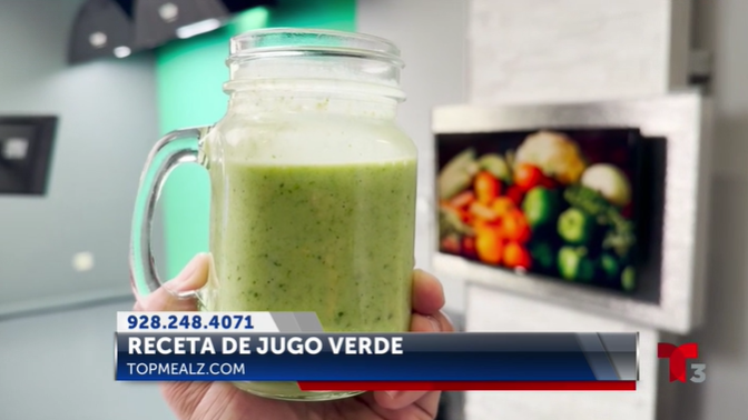 Receta de Jugo Verde con Chef Lucy