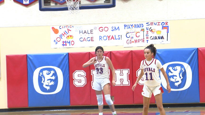 San Marcos closes out season with a rivalry win over Santa Barbara in girls basketball