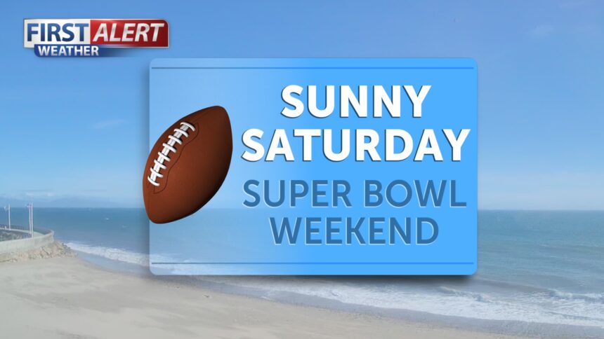 Sunny Saturday, Super Bowl Weekend