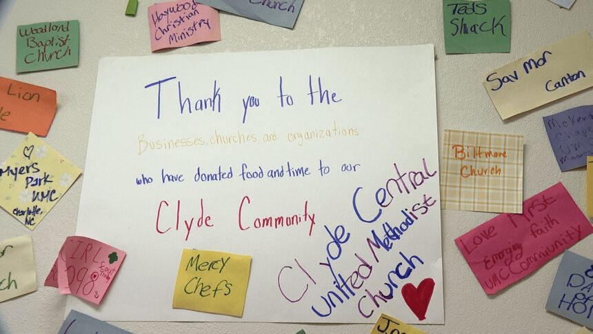 Volunteers serve over 13,000 meals to Helene survivors and responders