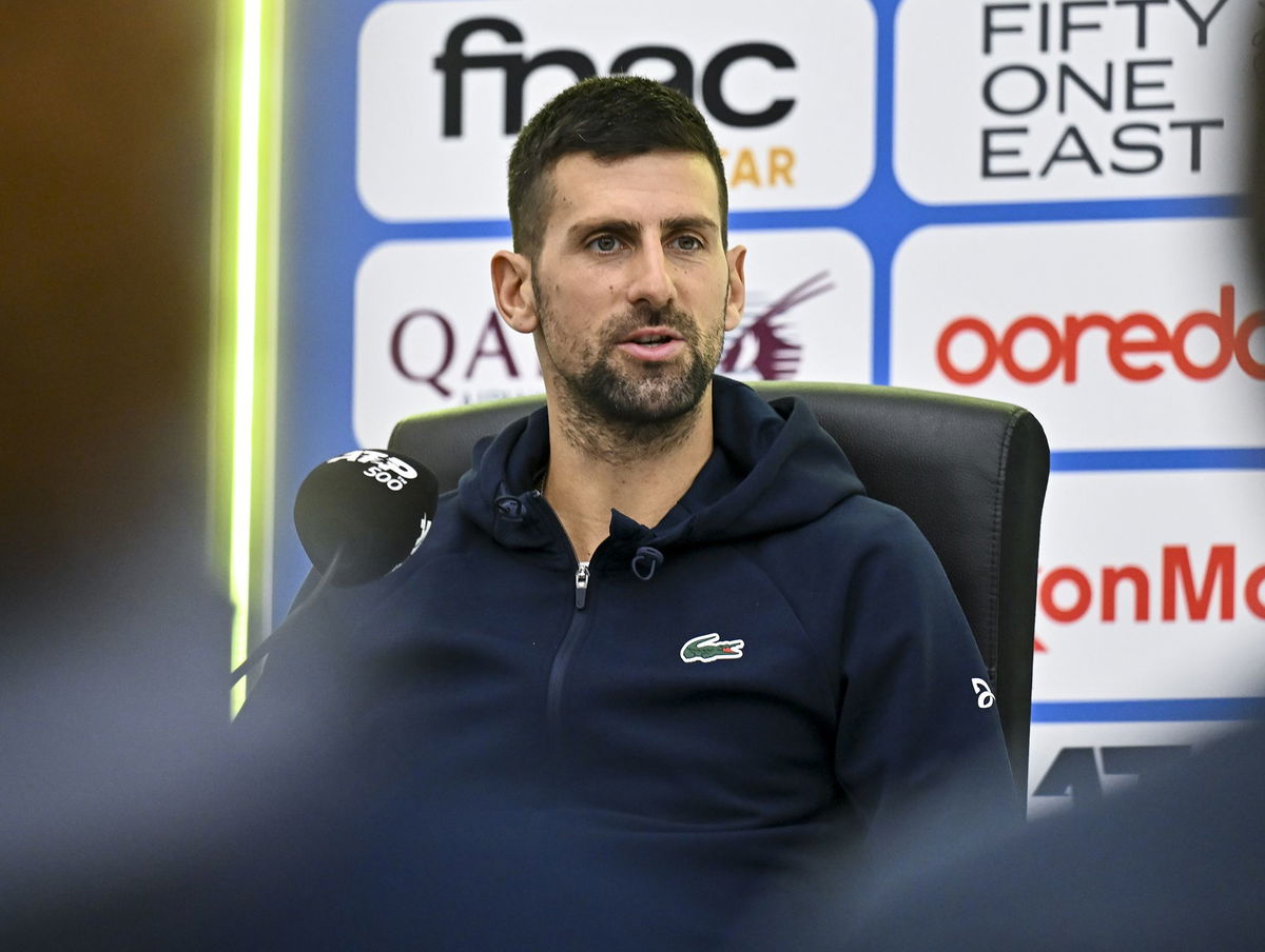 Novak Djokovic says recent doping cases in tennis suggest ‘favoritism’ and are ‘not a good image for our sport’
