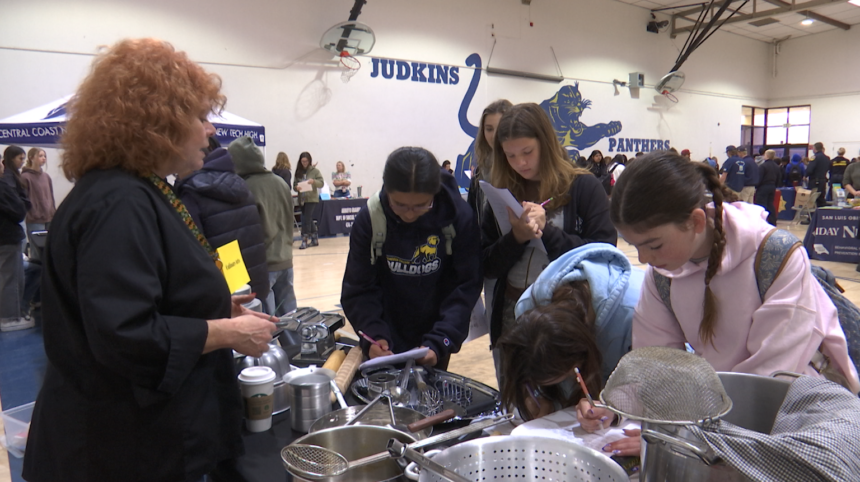 Pismo Beach middle school students explore future job opportunities during annual career day