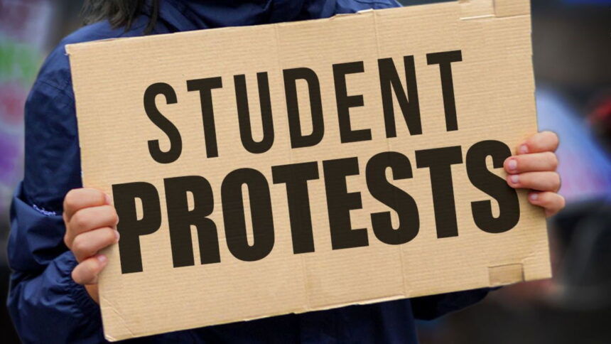 Trump promete dejar de financiar escuelas que permitan protestas “ilegales”