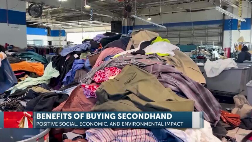 Benefits of donating and selling unwanted clothes to second-hand shops exceeds expectations