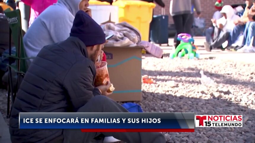 ICE se enfocará en detener a las familias inmigrantes y sus hijos  