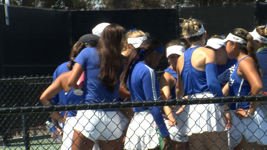 UCSB sweeps Cal Poly in men’s and women’s tennis