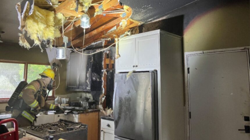 House fire injures one in Paso Robles Saturday morning