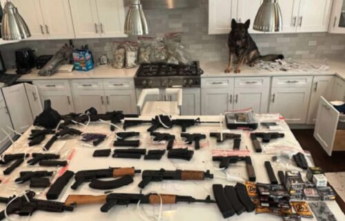 Federal agents raided a house in the southwest Chicago suburb of Frankfort