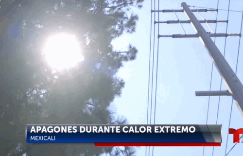 Soportan calor extremo sin energía eléctrica por apagones