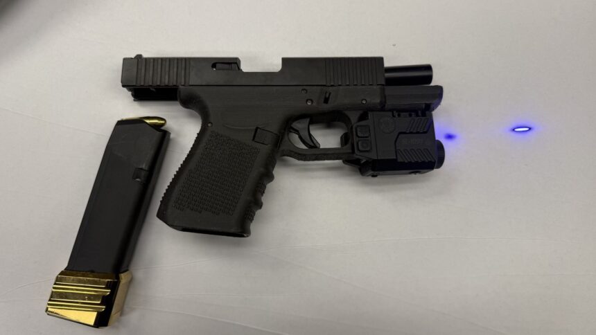 Minor arrested for firearms-related charges