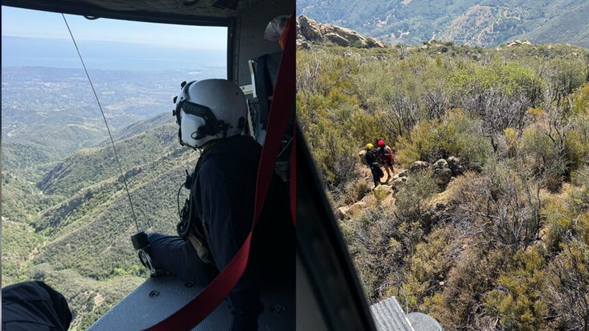 Fire crews rescue dehydrated hiker on Cathedral Peak Trail Saturday afternoon