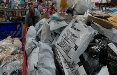 A Bronx store has gone viral after re-selling packages from retailers like Amazon and Walmart for just $4.