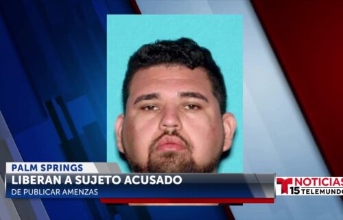 Hombre acusado de amenazar con disparar en una protesta en Palm Springs fue liberado bajo fianza