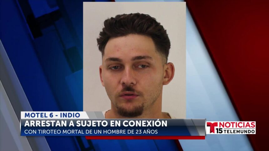 Joven de 23 años acusado de asesinato por tiroteo mortal en Motel 6 de Indio