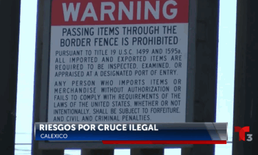 Alertan por riesgos de cruces ilegales a EU