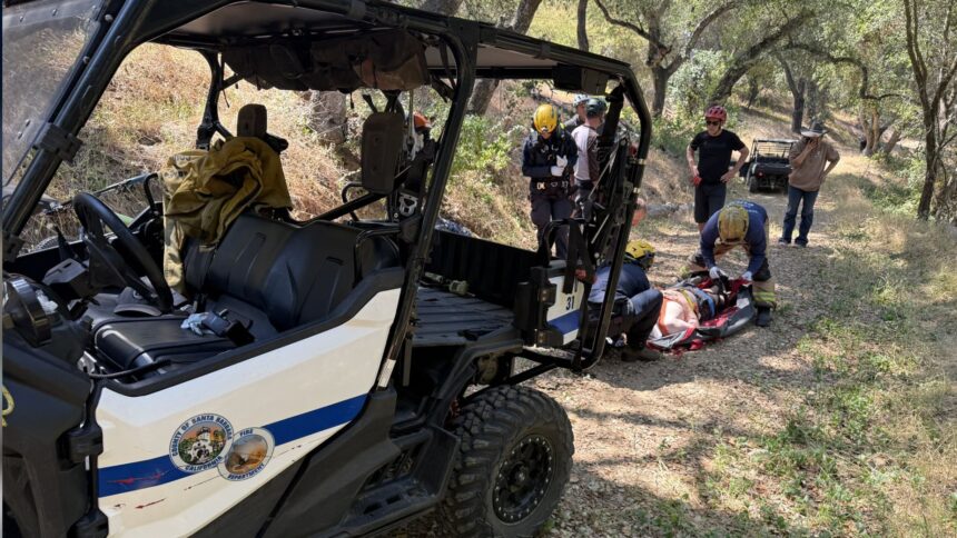 Mountain biker rescued after fall in Santa Ynez Valley