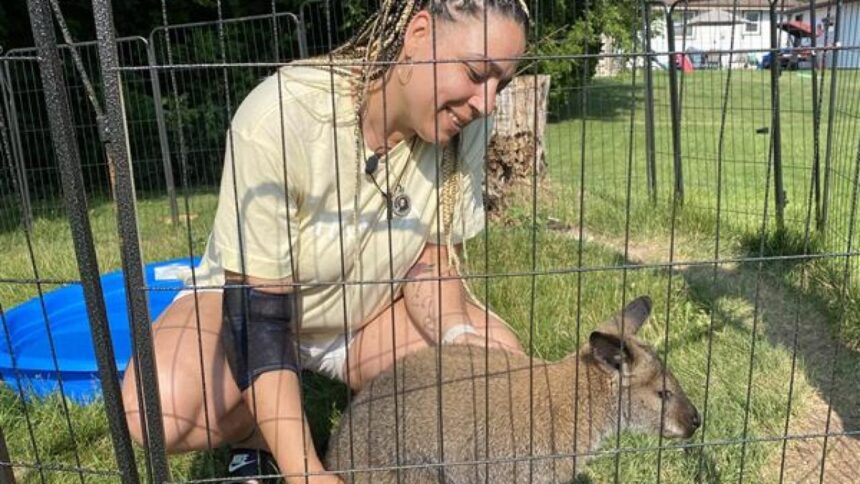 Woman launches petition to keep pet wallaby