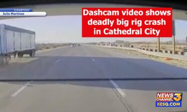 Coroner IDs people killed in Cathedral City I-10 big rig crash