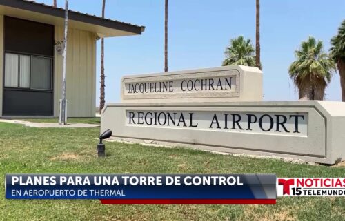 Impulso para la construcción de una torre de control de tráfico aéreo en el Aeropuerto de Thermal