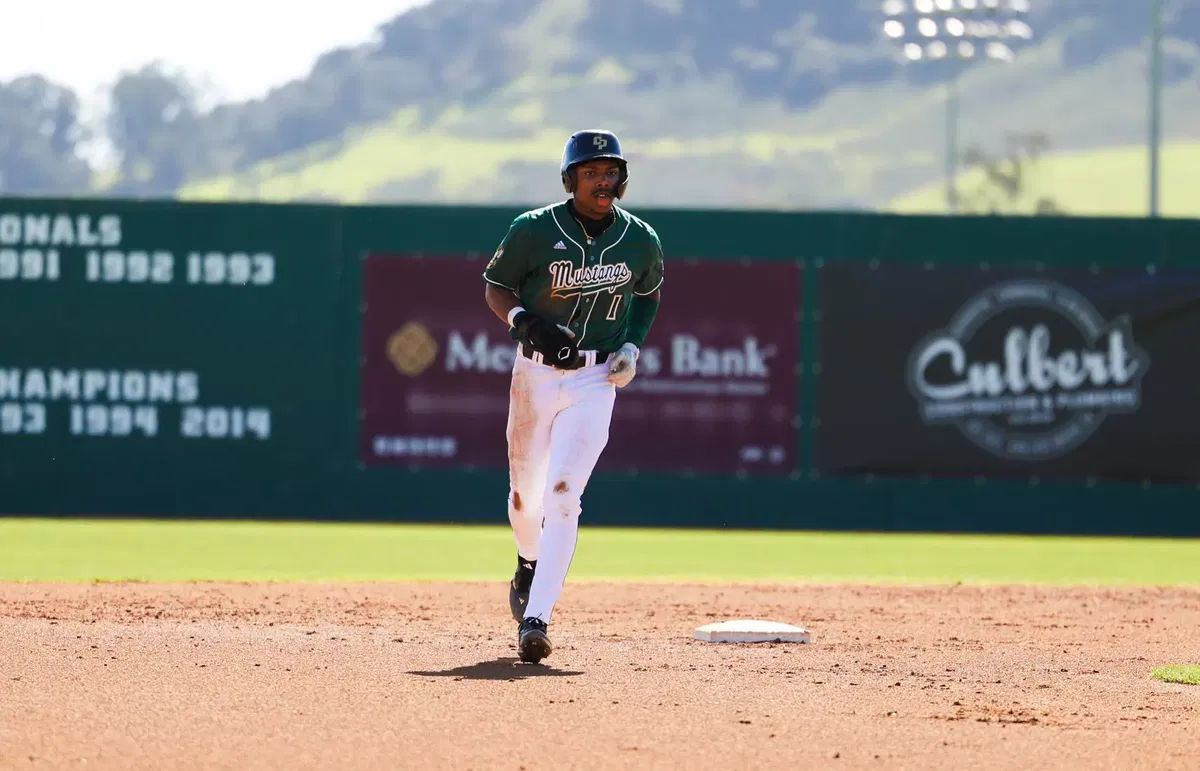 Mustangs sweep doubleheader at Campbell for first wins of the season